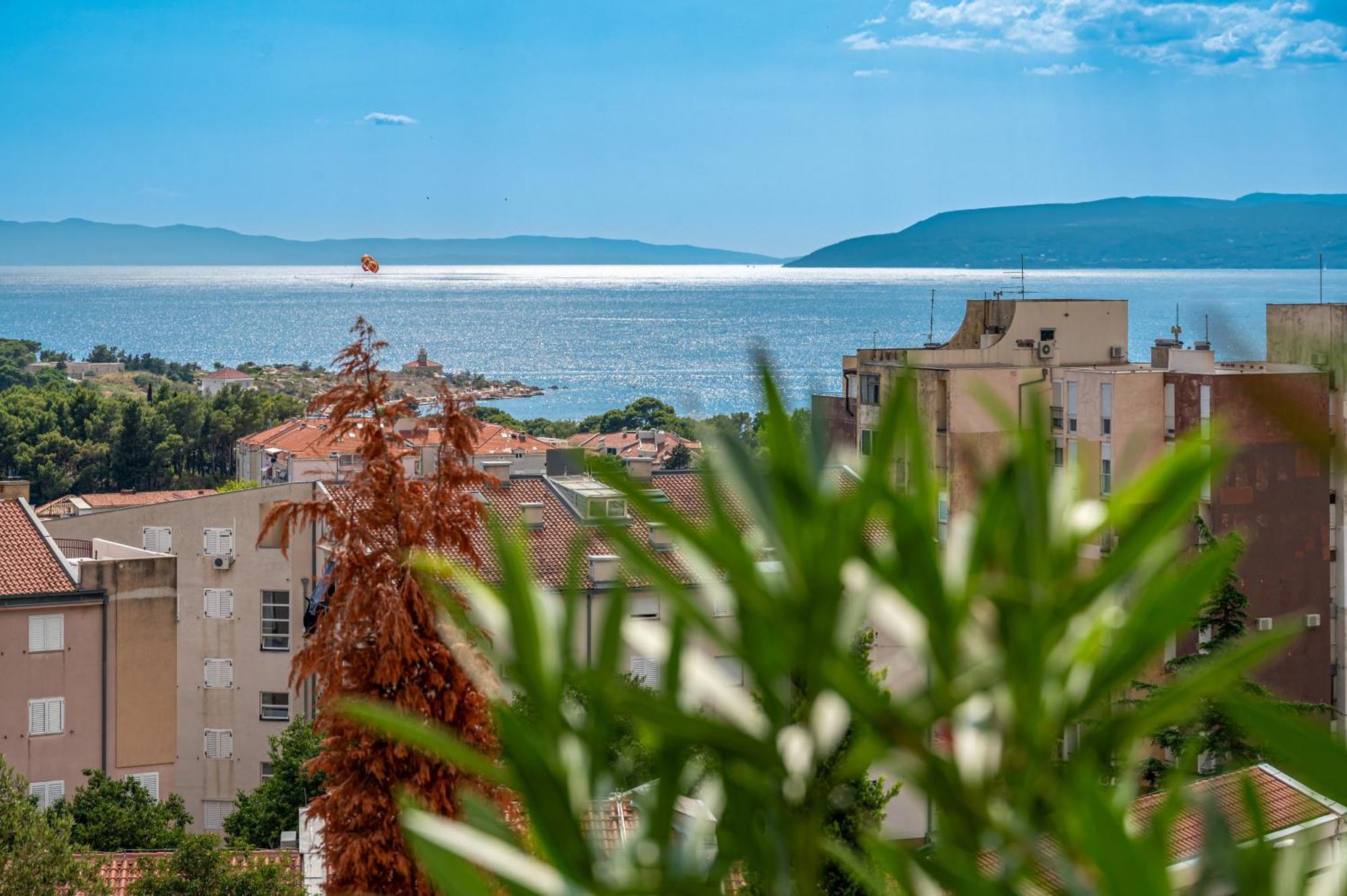 Luxury Adria Sea City & Mountain View Apartment マカルスカ エクステリア 写真