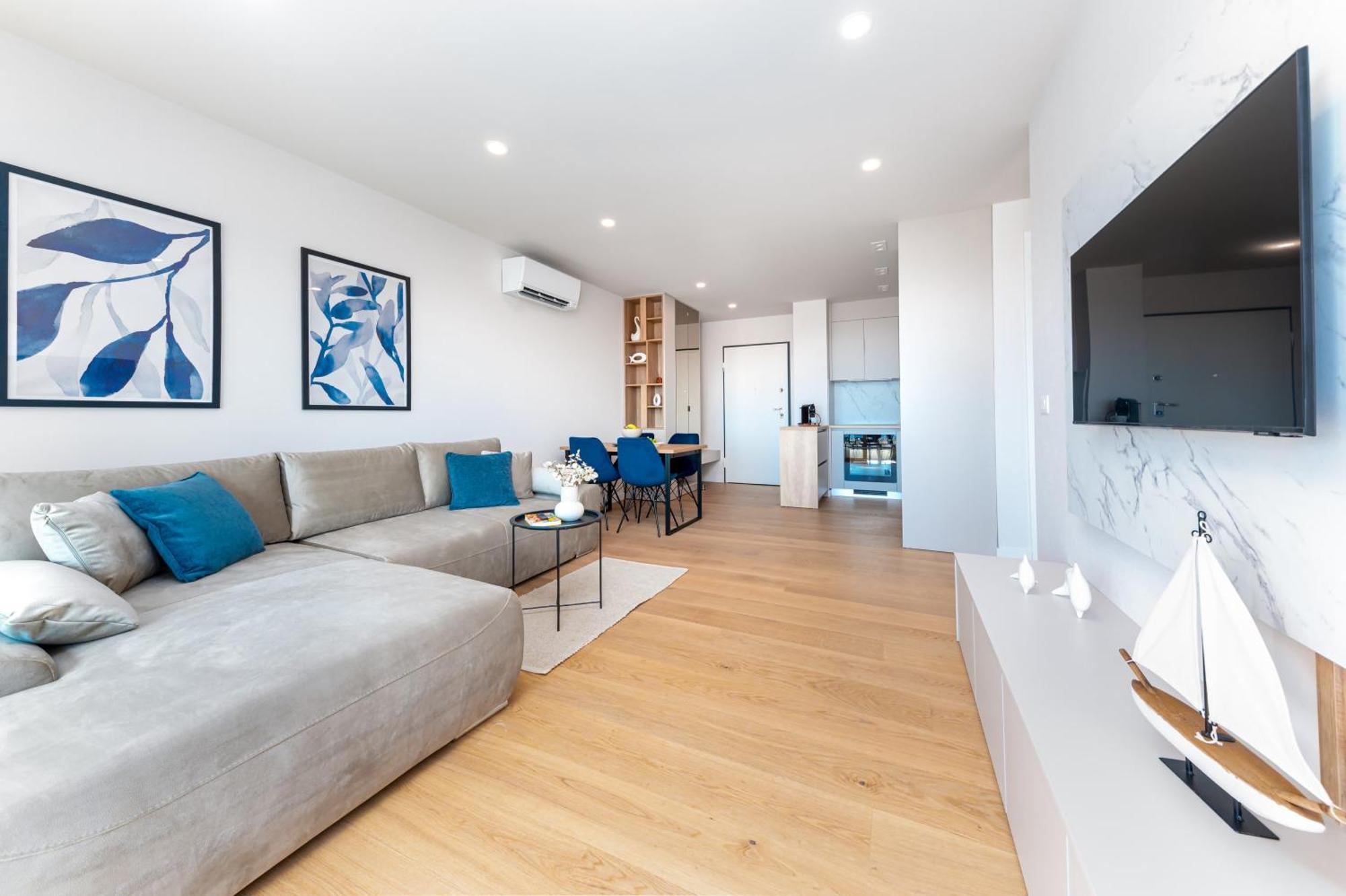 Luxury Adria Sea City & Mountain View Apartment マカルスカ エクステリア 写真