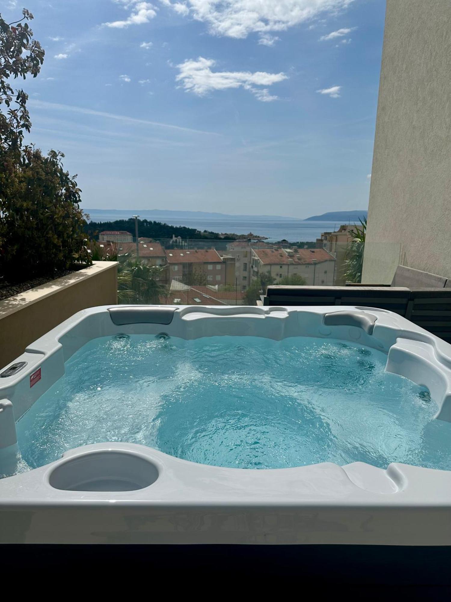 Luxury Adria Sea City & Mountain View Apartment マカルスカ エクステリア 写真